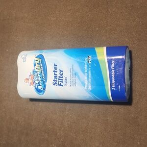 new MR CLEAN autodry car wash starter filter 3 uses 1 disposable filter SEALED